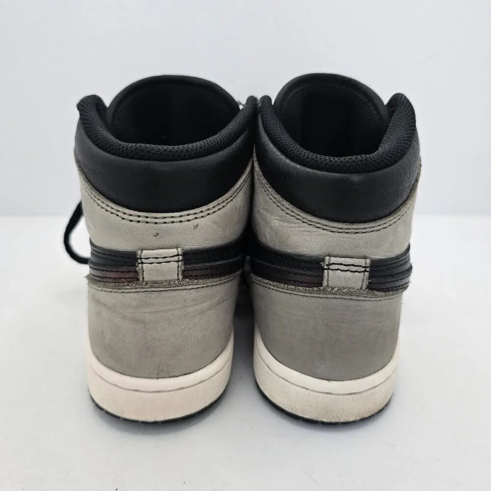 Air Jordan | 1 Retro 'Patina' black leather sporty hi-top sneakers | WMS 5.5 - Picture 3 of 8